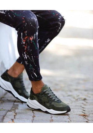 Genuine Leather Urban Explorer Sneakers