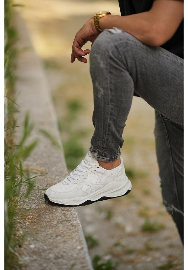 Genuine Leather Urban Explorer Sneakers