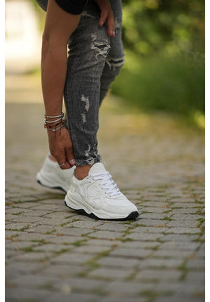 Genuine Leather Urban Explorer Sneakers