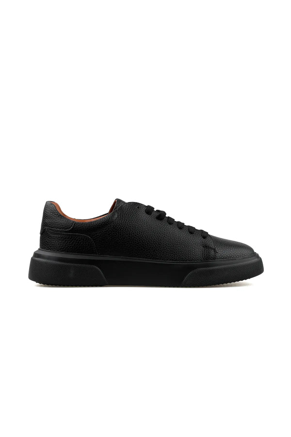 Genuine Leather Contemporary Style Sneakers