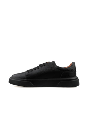 Genuine Leather Contemporary Style Sneakers