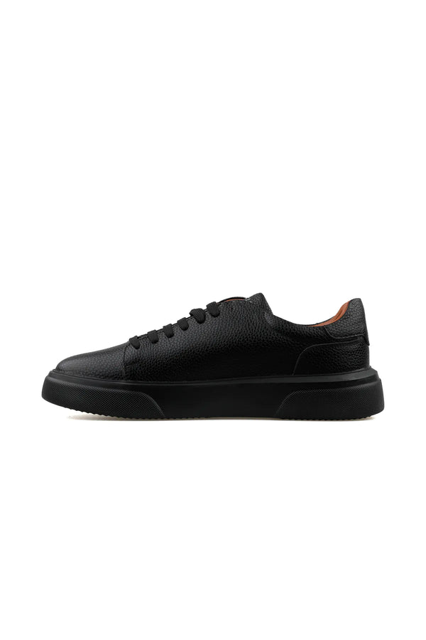 Genuine Leather Contemporary Style Sneakers