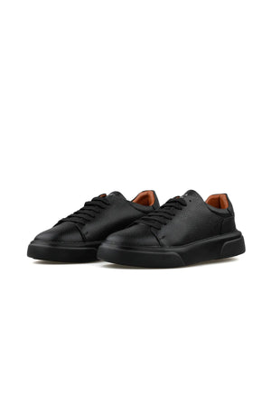 Genuine Leather Contemporary Style Sneakers