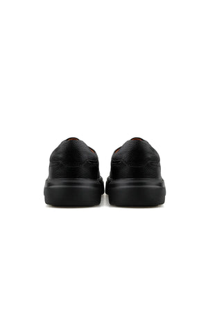 Genuine Leather Contemporary Style Sneakers