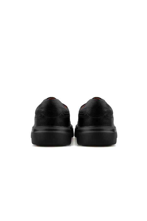 Genuine Leather Contemporary Style Sneakers