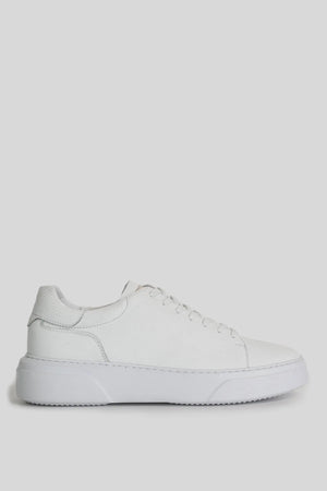 Genuine Leather Contemporary Style Sneakers