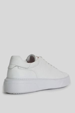Genuine Leather Contemporary Style Sneakers