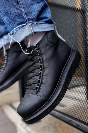 Casual High-Top Design Sneakers