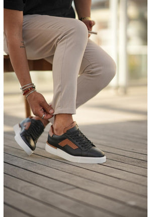 Genuine Leather Comfort Sneakers