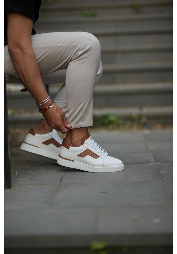 Genuine Leather Comfort Sneakers