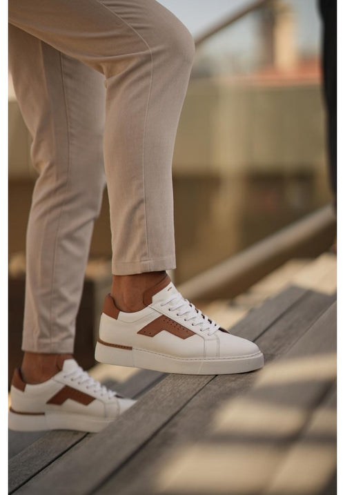 Genuine Leather Comfort Sneakers