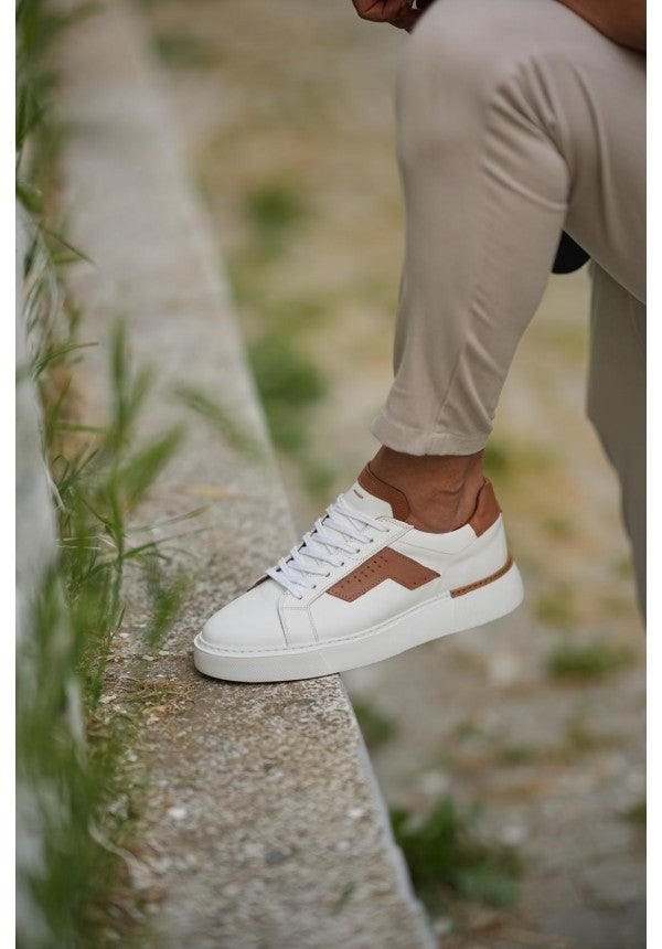 Genuine Leather Comfort Sneakers