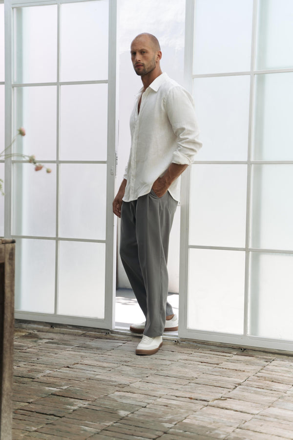 Classic Straight-Leg Pants