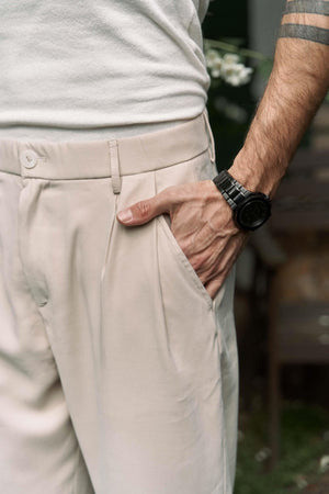 Classic Straight-Leg Pants