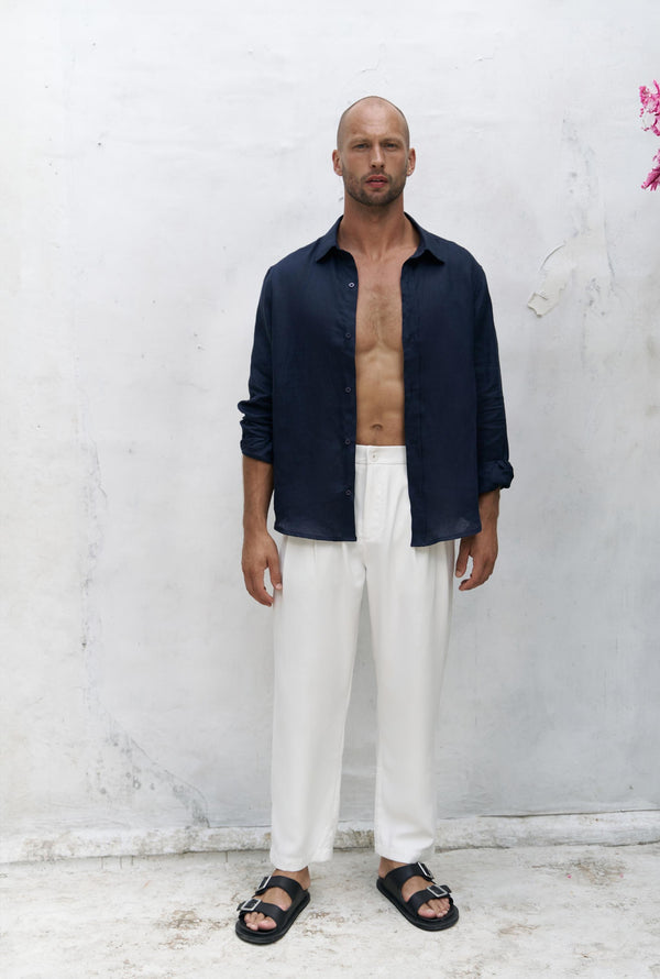 Classic Straight-Leg Pants
