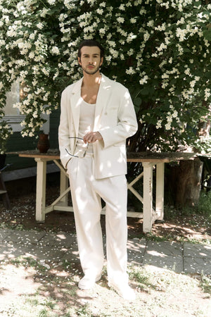 Double-Breasted Oversized Blazer