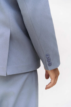 Double-Breasted Oversized Blazer