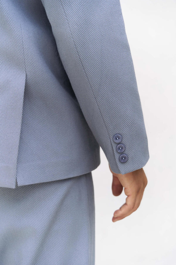 Double-Breasted Oversized Blazer