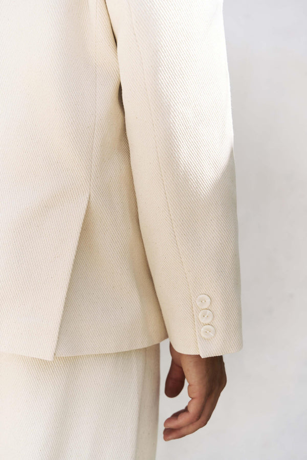 Double-Breasted Oversized Blazer