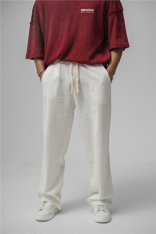 Linen Wide Leg Pants