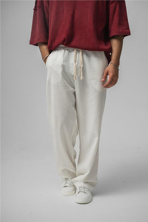 Linen Wide Leg Pants