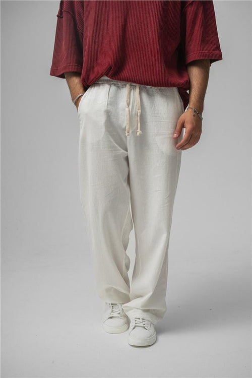 Linen Wide Leg Pants