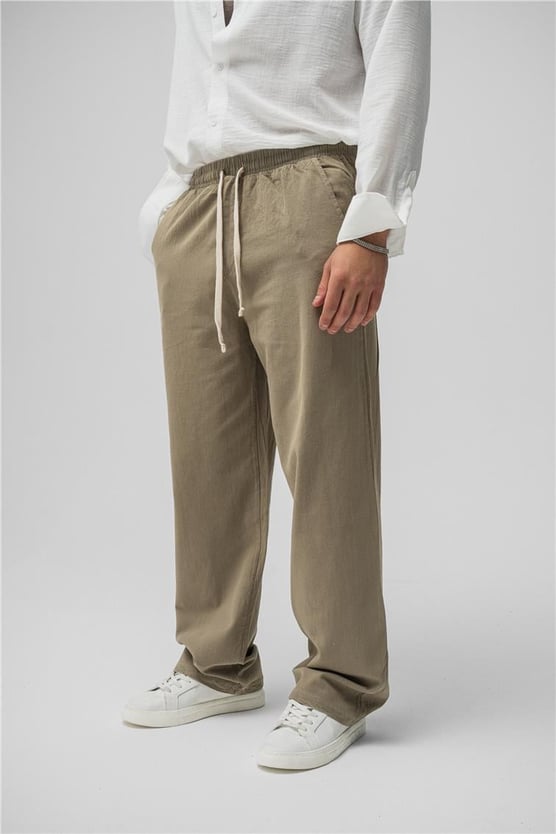 Linen Wide Leg Pants