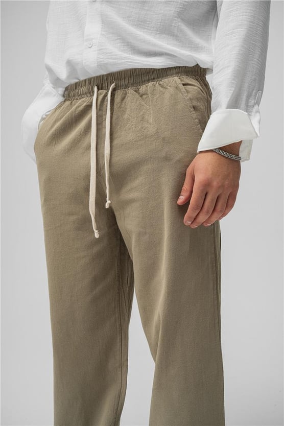 Linen Wide Leg Pants