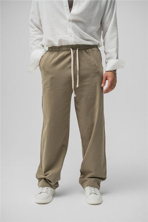 Linen Wide Leg Pants