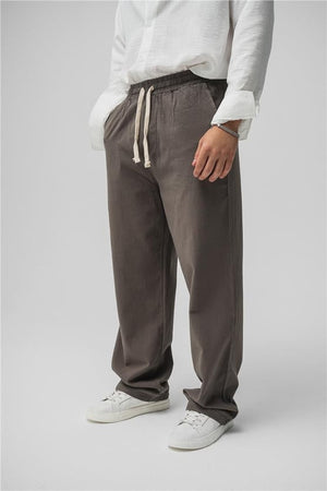 Linen Wide Leg Pants