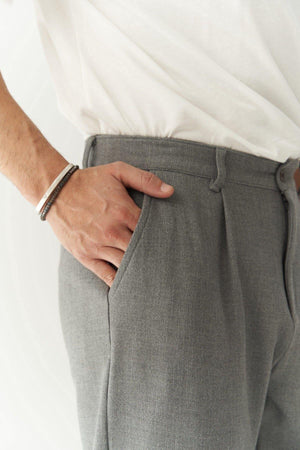 Slim Fit Chain Detail Pants