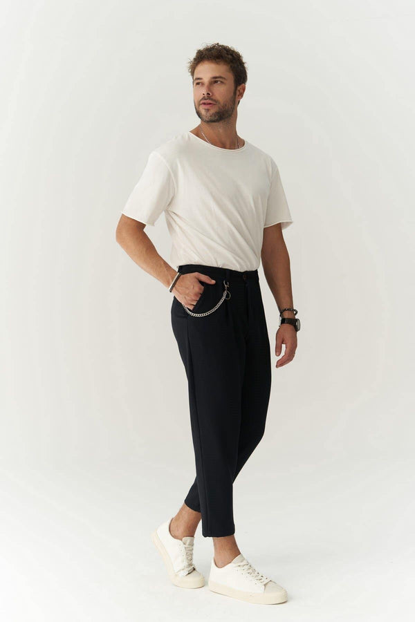 Slim Fit Chain Detail Pants