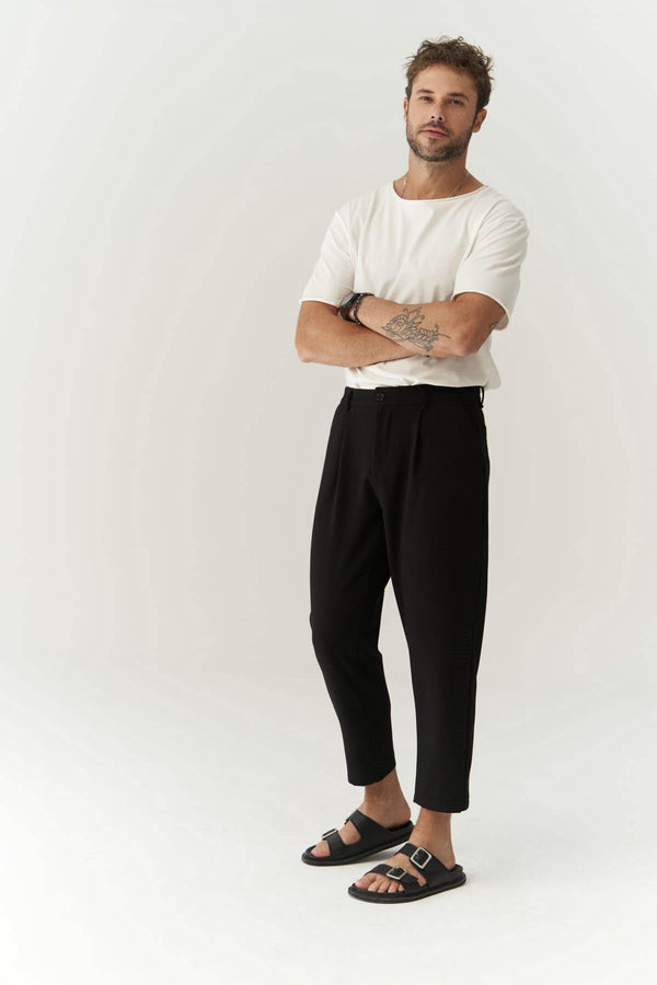 Slim Fit Chain Detail Pants