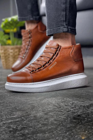 Casual High-Top Design Sneakers