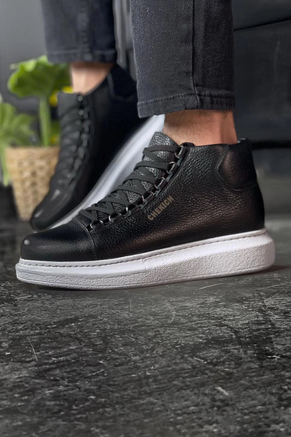 Casual High-Top Design Sneakers