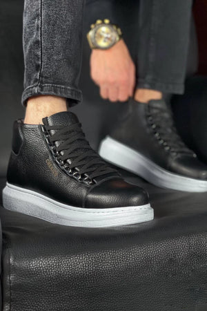 Casual High-Top Design Sneakers